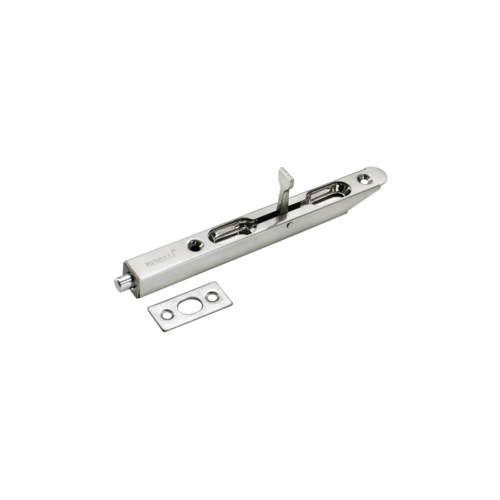 Шпингалет дверной OL160 SN Morelli овальные края, 160 мм, никель