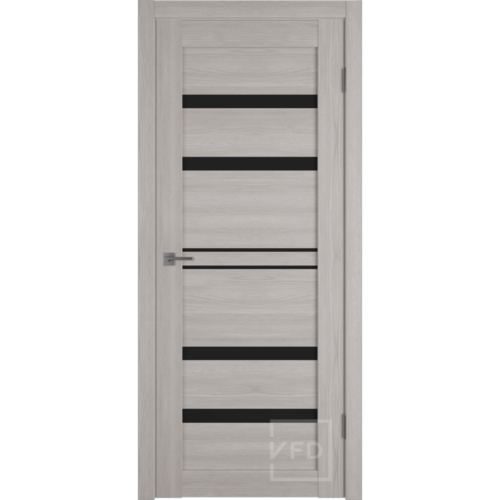 Межкомнатная дверь Atum Pro Х26 Stone oak Black gloss